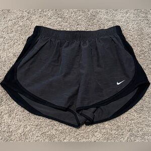 Nike Dri-FIT Gray & Black Shorts